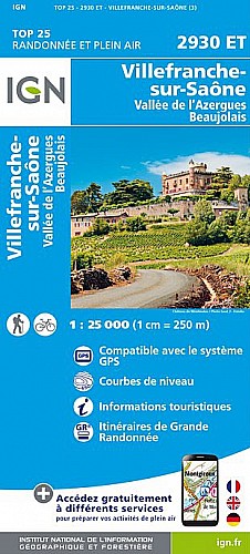 2930ET - Villefranche-Sur-Saône / Vallée de l'Azergues / Beaujolais