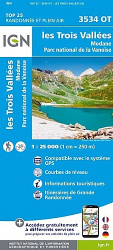 3534OT - Les Trois-Vallees/Modane/PN de la Vanoise 